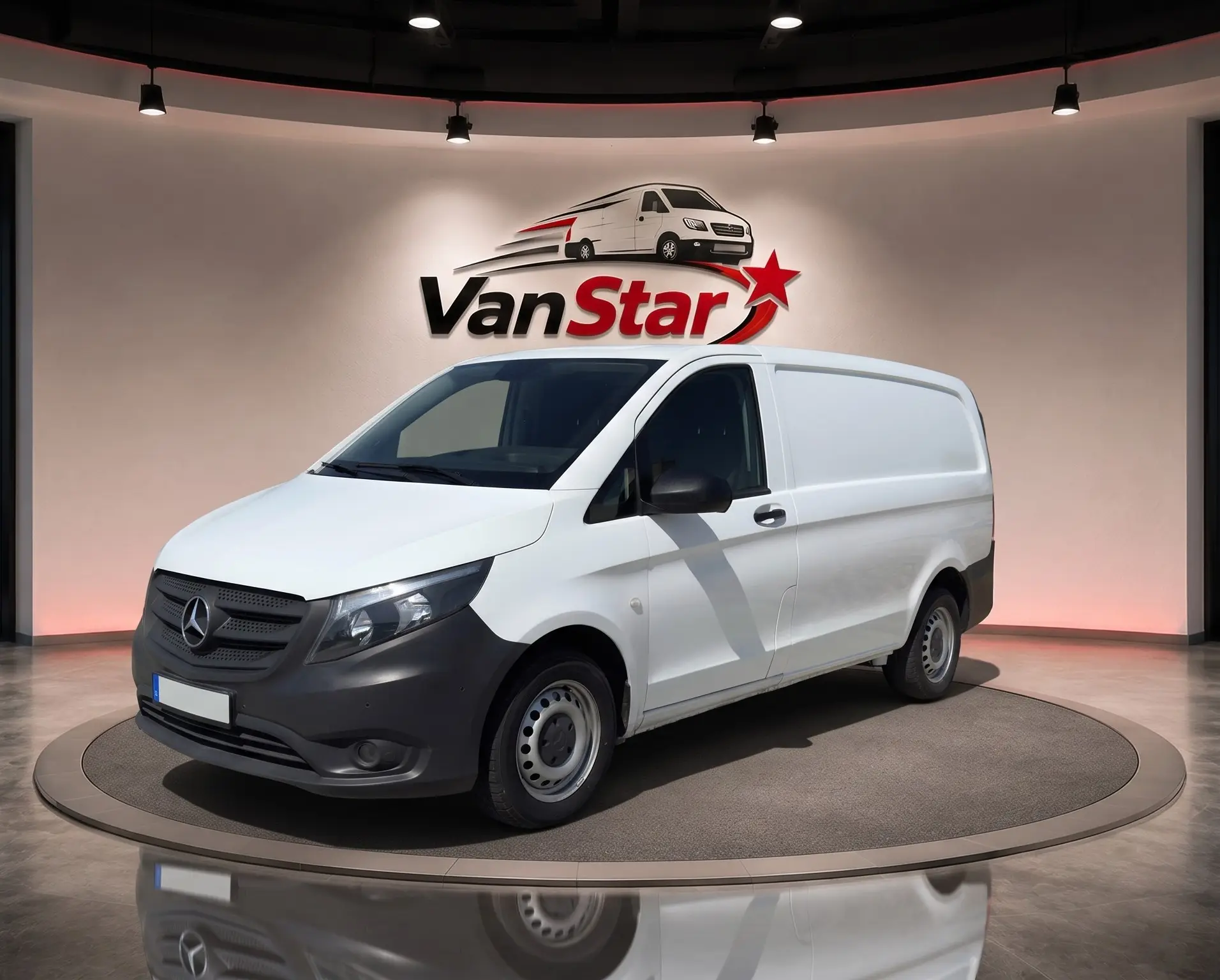Tres cuartos delantero izq.. Mercedes-Benz Vito 110 CDI Pro Larga